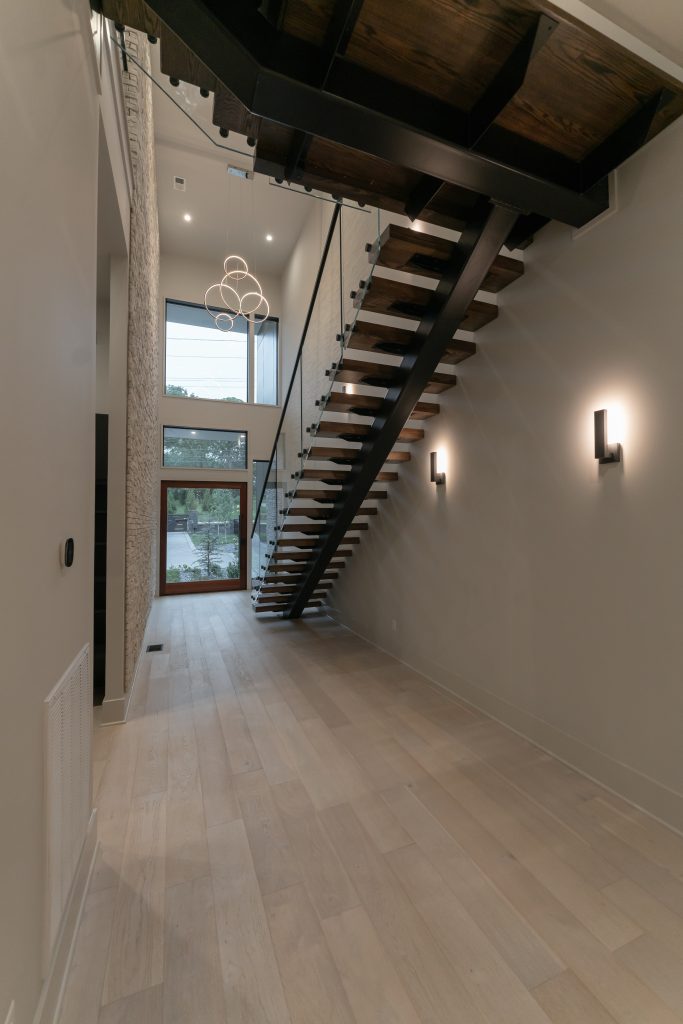 3812 A Harding - by Rainer Schuertzmann-85 view of front door and stairwell with glass railing